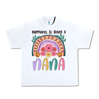 White happiness is being a nana Urban Heavy Tee - JahusDesignShop