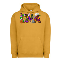 Pigment Peanut Butter Halloween CNA Certified Nursing Assistant Urban Hoodie - NancyCooperArtShop