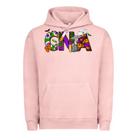 Pigment Salmon Halloween CNA Certified Nursing Assistant Urban Hoodie - NancyCooperArtShop