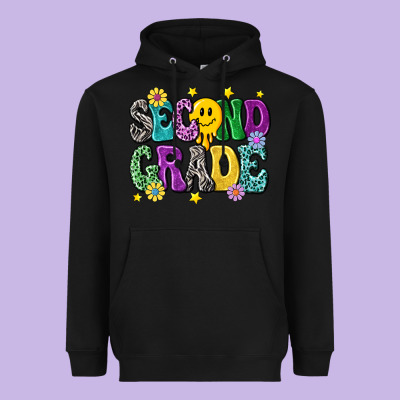 Second Grade Heavyweight Hoodie Designed By Nancycooperartshop