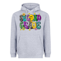 Heather Grey second grade Heavyweight Hoodie - NancyCooperArtShop