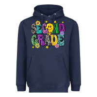 Navy second grade Heavyweight Hoodie - NancyCooperArtShop