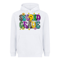 White second grade Heavyweight Hoodie - NancyCooperArtShop