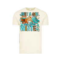 Vintage Arctic just a girl who loves winter Vintage Tee - FaDigitalArtStudio