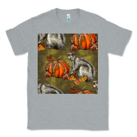 Heather Grey squirrel pumpkin seamless Classic Tee - BundleAndBundleShop