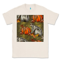Natural squirrel pumpkin seamless Classic Tee - BundleAndBundleShop