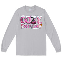 Moon Dust pink cozy season with snowman ado Long Sleeve Tee - AdoDesignShop