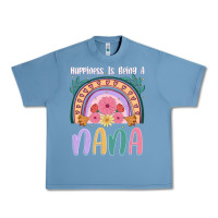 Pebble Blue happiness is being a nana Urban Heavy Tee - JahusDesignShop