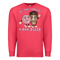 Cardinal but first cafecito y pan dulce Premium Sweatshirt - MaliasSmallBusiness