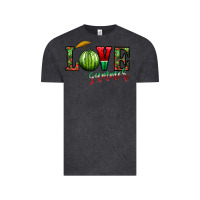 Vintage Black love summer Vintage Tee - CowhideDigitalArt