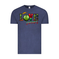 Vintage Denim love summer Vintage Tee - CowhideDigitalArt