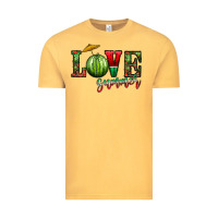 Vintage Mustard love summer Vintage Tee - CowhideDigitalArt