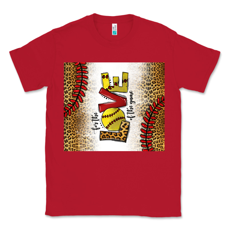 For The Love Of The Game Softball Classic Tee by chombo | Teevron