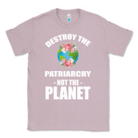 Lilac Destroy the patriarchy not the planet Classic Tee - Bettercallsaul