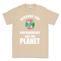 Mushroom Destroy the patriarchy not the planet Classic Tee - Bettercallsaul