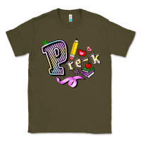 Army Green pre k Classic Tee - RanaPortraitStore