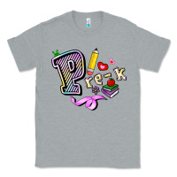 Heather Grey pre k Classic Tee - RanaPortraitStore