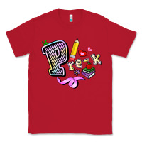 Red pre k Classic Tee - RanaPortraitStore
