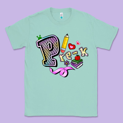 Pre K Classic Tee Designed By Ranaportraitstore