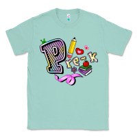 Seafoam pre k Classic Tee - RanaPortraitStore