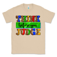 Mushroom think before you judge Classic Tee - AdoDesignShop