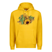 Lemon cactus leopard sunflower glitter  patch Premium Hoodie - AdoDesignShop