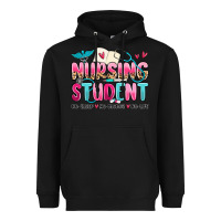 Black nursing student no sleep no money no life Heavyweight Hoodie - MaliasSmallBusiness