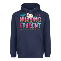 Navy nursing student no sleep no money no life Heavyweight Hoodie - MaliasSmallBusiness