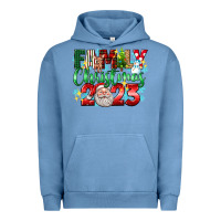 Pigment Pebble Blue family christmas 2023 Urban Hoodie - texasbilliewilder