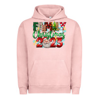 Pigment Salmon family christmas 2023 Urban Hoodie - texasbilliewilder