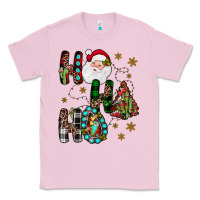 Bubblegum Pink ho ho ho Classic Tee - JahusDesignShop