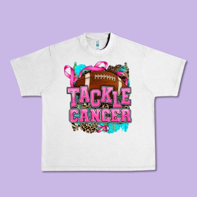 Tackle Cancer Urban Heavy Tee Designed By Adodesignshop