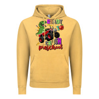 Vintage Mustard ready to crush preschool Vintage Hoodie - Zillion Design Studio