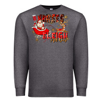 Charcoal Heather nurses sleigh all day Premium Sweatshirt - MaliasSmallBusiness
