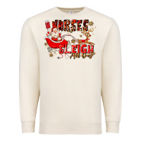 Sandshell nurses sleigh all day Premium Sweatshirt - MaliasSmallBusiness