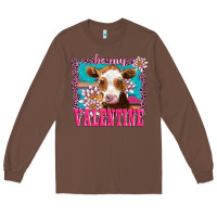 Chestnut be my valentine with guarnsey Long Sleeve Tee - AdoDesignShop