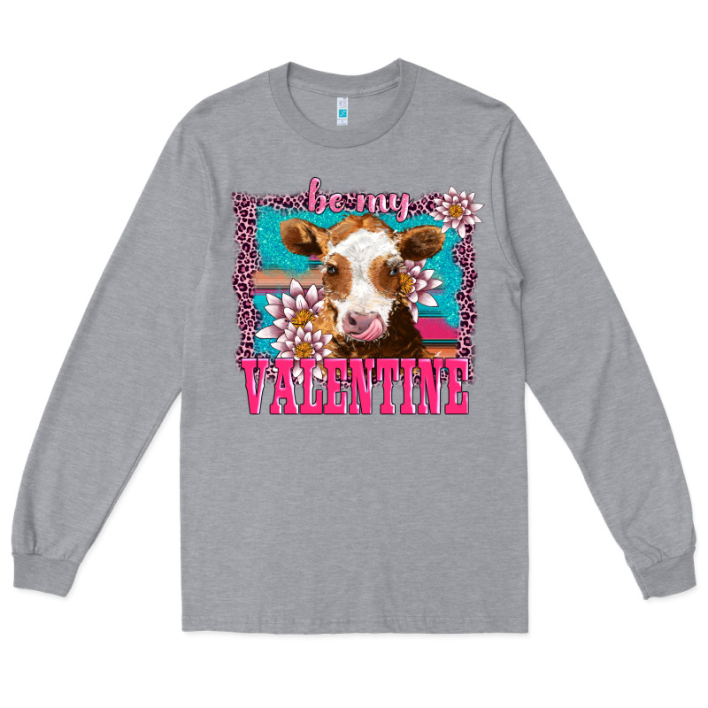 Be My Valentine With Guarnsey Long Sleeve Tee by AdoDesignShop | Teevron