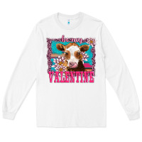 White be my valentine with guarnsey Long Sleeve Tee - AdoDesignShop