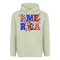 Matcha America Heavyweight Hoodie - NancyCooperArtShop