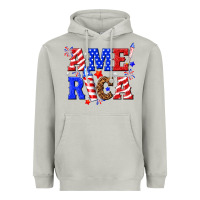 Moon Dust America Heavyweight Hoodie - NancyCooperArtShop
