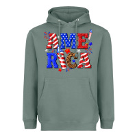 Sage America Heavyweight Hoodie - NancyCooperArtShop