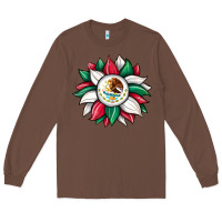 Chestnut sunflower mexican flag Long Sleeve Tee - JahusDesignShop