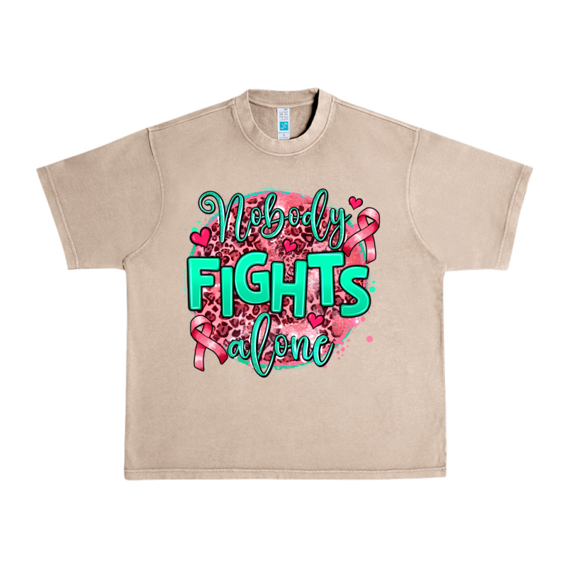 Nobody Fights Alone Urban Heavy Tee by AdoDesignShop | Teevron
