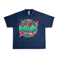 Navy nobody fights alone Urban Heavy Tee - AdoDesignShop