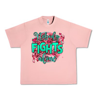 Salmon nobody fights alone Urban Heavy Tee - AdoDesignShop