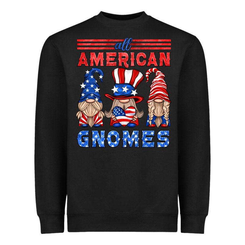 All American Gnomes Heavyweight Sweatshirt by HRA Design Shop | Teevron
