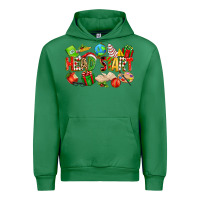 Emerald christmas head start Urban Hoodie - texasbilliewilder