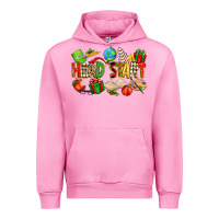 Fuchsia Pink christmas head start Urban Hoodie - texasbilliewilder