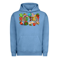 Pigment Pebble Blue christmas head start Urban Hoodie - texasbilliewilder