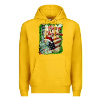 Lemon merry christmas  statue of liberty Premium Hoodie - BarkalooDesign